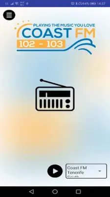 Coast FM Canary Islands android App screenshot 0