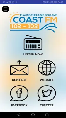 Coast FM Canary Islands android App screenshot 1